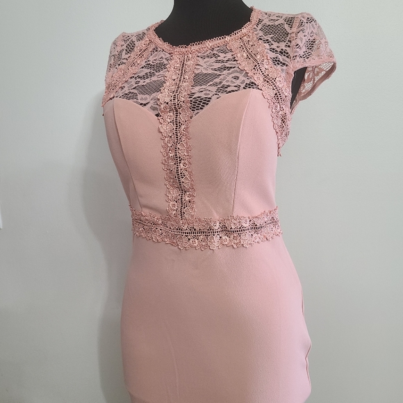 ENTRY Blush Lace Midi - Picture 6 of 9